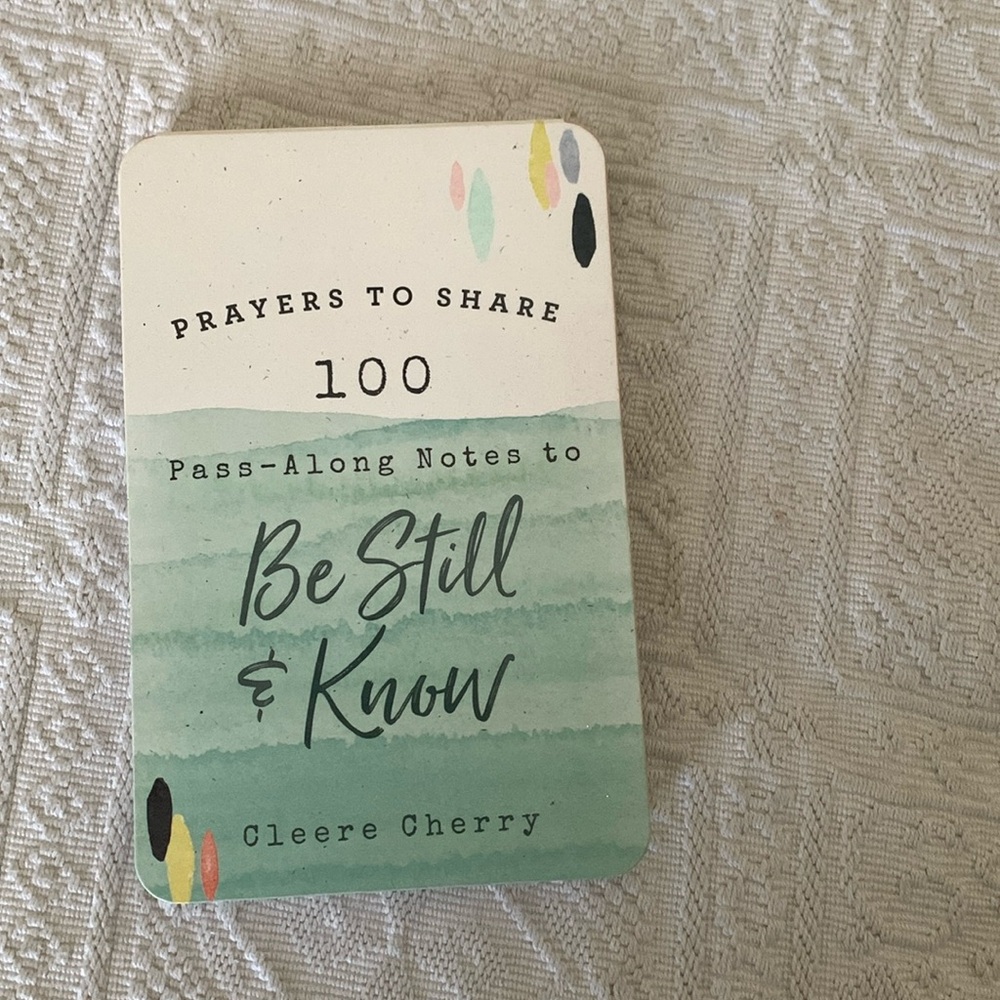 100 pass along prayers to share or read each day